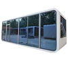Apple Cabin Modern Breathable Square Single-layer Steel Structure Container Material Apartment House Outdoor Mobile Scenic Area