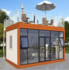 Residential Container Mobile Room Fast LCL Export Trade Simple Activity Board Equipment Flat Pack Steel House Office Building