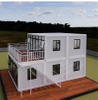 Dual-Deck Durable Steel Container for Residential Simple Office Scenic Area Living Integrated Package Box for House Double-Deck