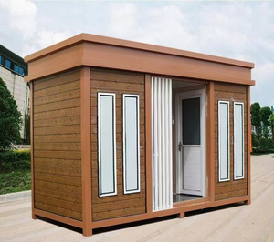Steel Mobile Toilet for Outdoor Scenic Areas Public Apple Warehouse Eco-Friendly Living Room Eco-Criendly Mobile Supermarket Gym