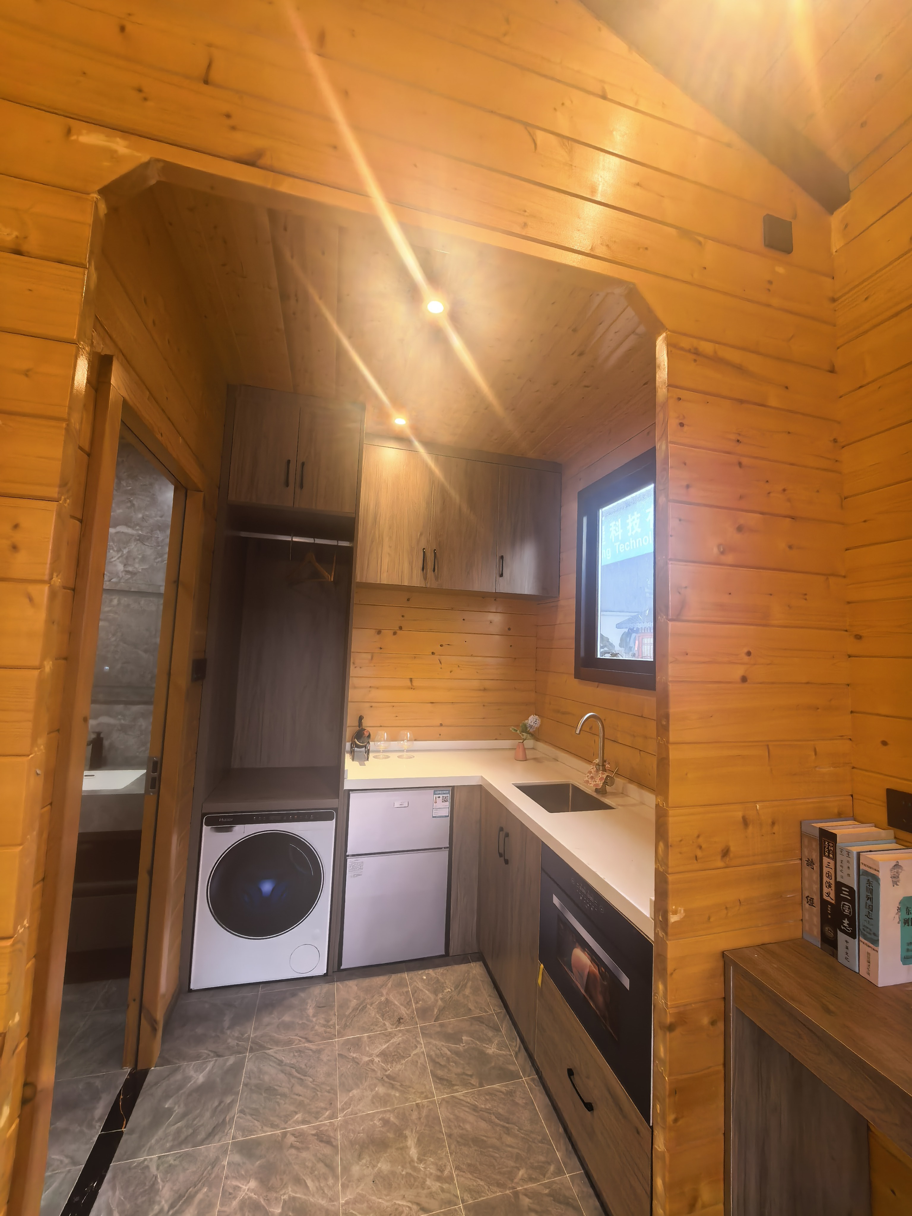 Prefabricated Modular Wooden & Light Steel Structure House