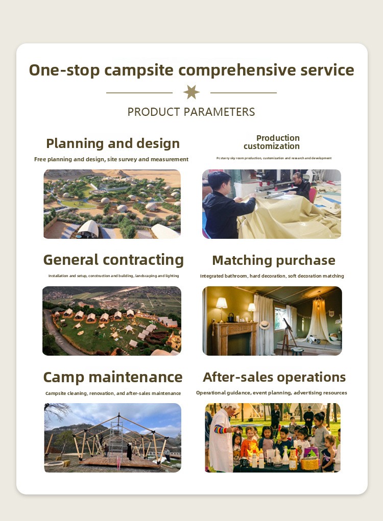 Internet-Famous Camping Pc Starry Sky Room Homestay Family Play Outdoor Tent Movable Rooftop Restaurant Bubble House