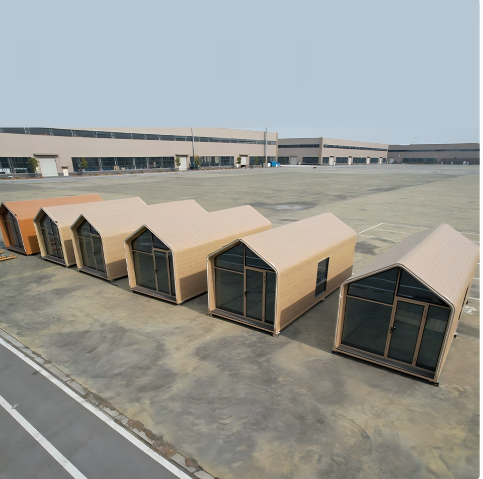 Modular Light Steel Movable Activity Camping House Outdoor Homestay Anticorrosive High-end Villa Fine Decoration Floor Standing