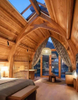 Creative Cultural Tourism Boat Houses & Wooden Houses for Garden Hotels Resort Villas Made of Solid Pine Wood