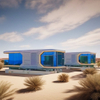 Sea House Modern Leisure Floating Home Floating Restaurant House Boat Houseboat Water Mobile Homes