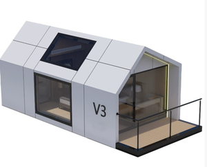 Movable Intelligent Control Space Capsule for Office Building Outdoor Scenic Spot Container House Activity Board for Office