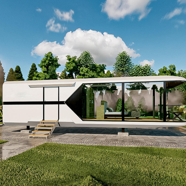Aluminum Alloy Star Room Space Capsule Mobile Outdoor Homestay Sun Room Sunshade House Hotels Factory Assembly Apple Steel Villa