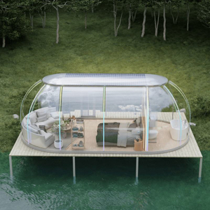 Internet-Famous Camping Pc Starry Sky Room Homestay Family Play Outdoor Tent Movable Rooftop Restaurant Bubble House