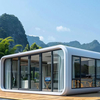 Apple Cabin Modern Breathable Square Single-layer Steel Structure Container Material Apartment House Outdoor Mobile Scenic Area