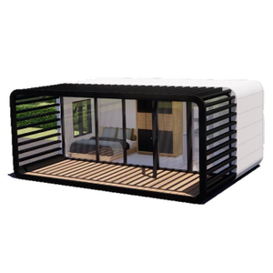 Apple Cabin Steel Frame Container House EPS Mobile Room for Outdoor Office Homestay & Scenic Spot Use