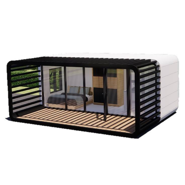 Apple Cabin Steel Frame Container House EPS Mobile Room for Outdoor Office Homestay & Scenic Spot Use