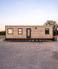 Trailer House with Prefabricated Insulated 20ft House Kit Tiny Wheels Mobile Trailer Log Cabin Kits Prefab Home