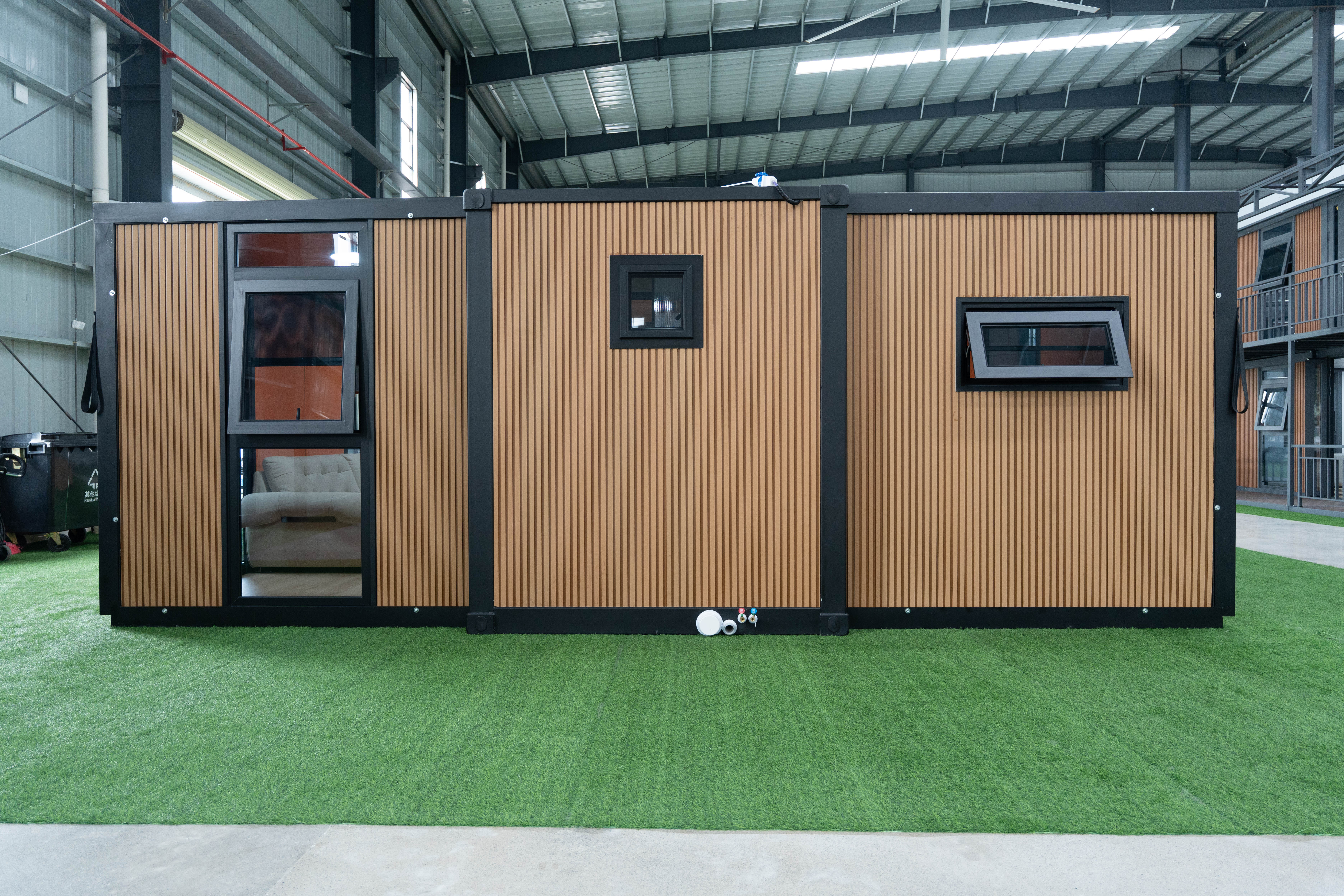 Flat-top Expandable Double-Wing Steel Structure House 