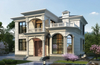 Luxury Light Steel Structure Villas with Mid-Century Modern Design and 41-80mph Wind Resistance Made in Jiangsu China