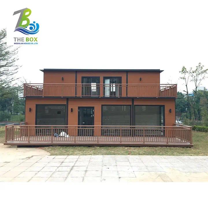 Commercial Mobile Container House for Hotel Office Exhibition Hall Scenic Pedestrian Street Container Park Mobile Street Shops