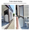 Eco-Friendly 40ft Steel Mobile Toilet for Scenic Spots Parks Schools Apartments Bathrooms Smart Outdoor Toilet for Bulk Purchase