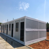 Waterproof Flame Retardant Folding Steel Rectangular Activity House with Integrated Container and Quick LCL