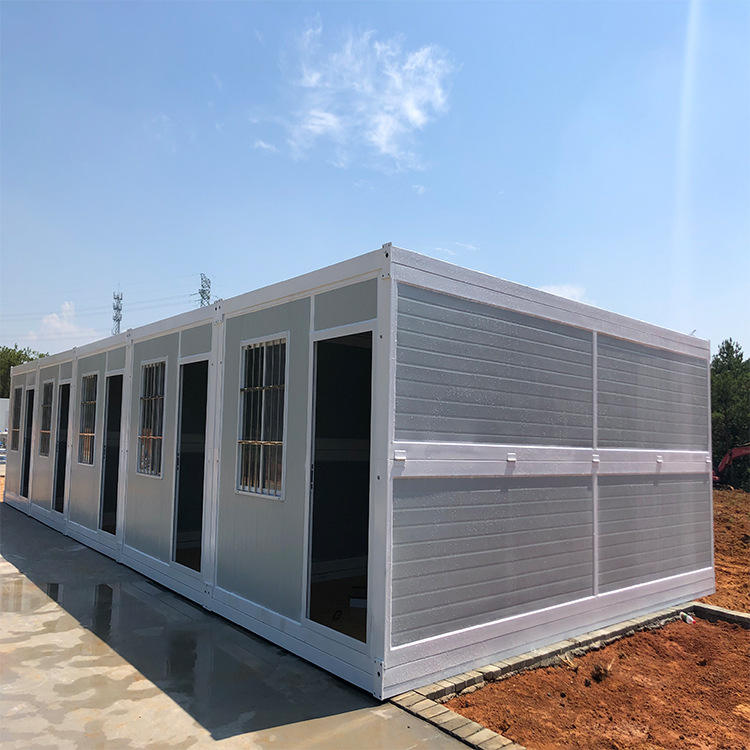 Waterproof Flame Retardant Folding Steel Rectangular Activity House with Integrated Container and Quick LCL