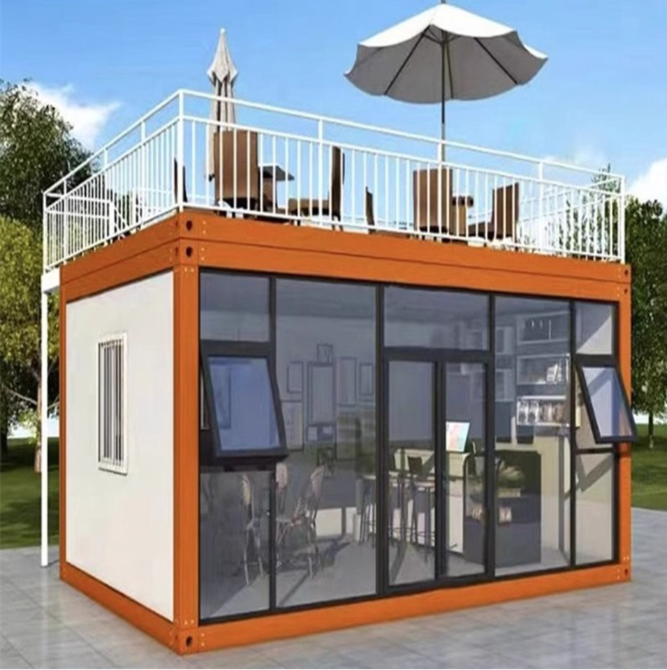Residential Container Mobile Room Fast LCL Export Trade Simple Activity Board Equipment Flat Pack Steel House Office Building