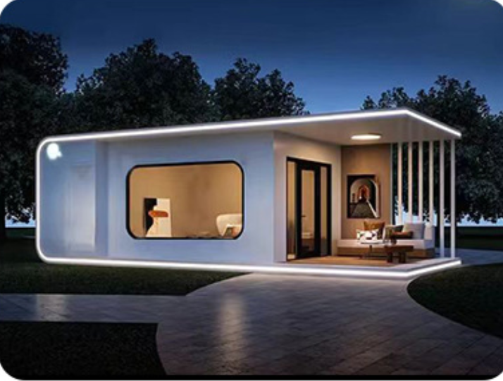 Apple Cabin Steel Frame Container House EPS Mobile Room for Outdoor Office Homestay & Scenic Spot Use