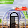 360&deg; Panoramic Transparent Tent for Mobile Spherical Starry Sky Room Homestays for Outdoor Park Restaurants Scenic Areas Camping
