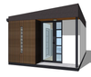 Factory‑prefabricated modular Elegant Modular house with precast reinforced concrete walls and wooden roof