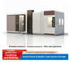 High-End Eco-Friendly Mobile Restroom Smart Outdoor Public Toilet for Bathrooms Container House for Mobile Shower Rooms