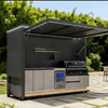Outdoor Bbq Kitchen Garden Eco-Friendly Modular Kitchen Cabinets for Guesthouse