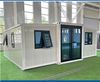 Double Wing Expansion Steel Folding Box with Eaves Terrace Prefabricated Container Building for Hotel Use Modern Design