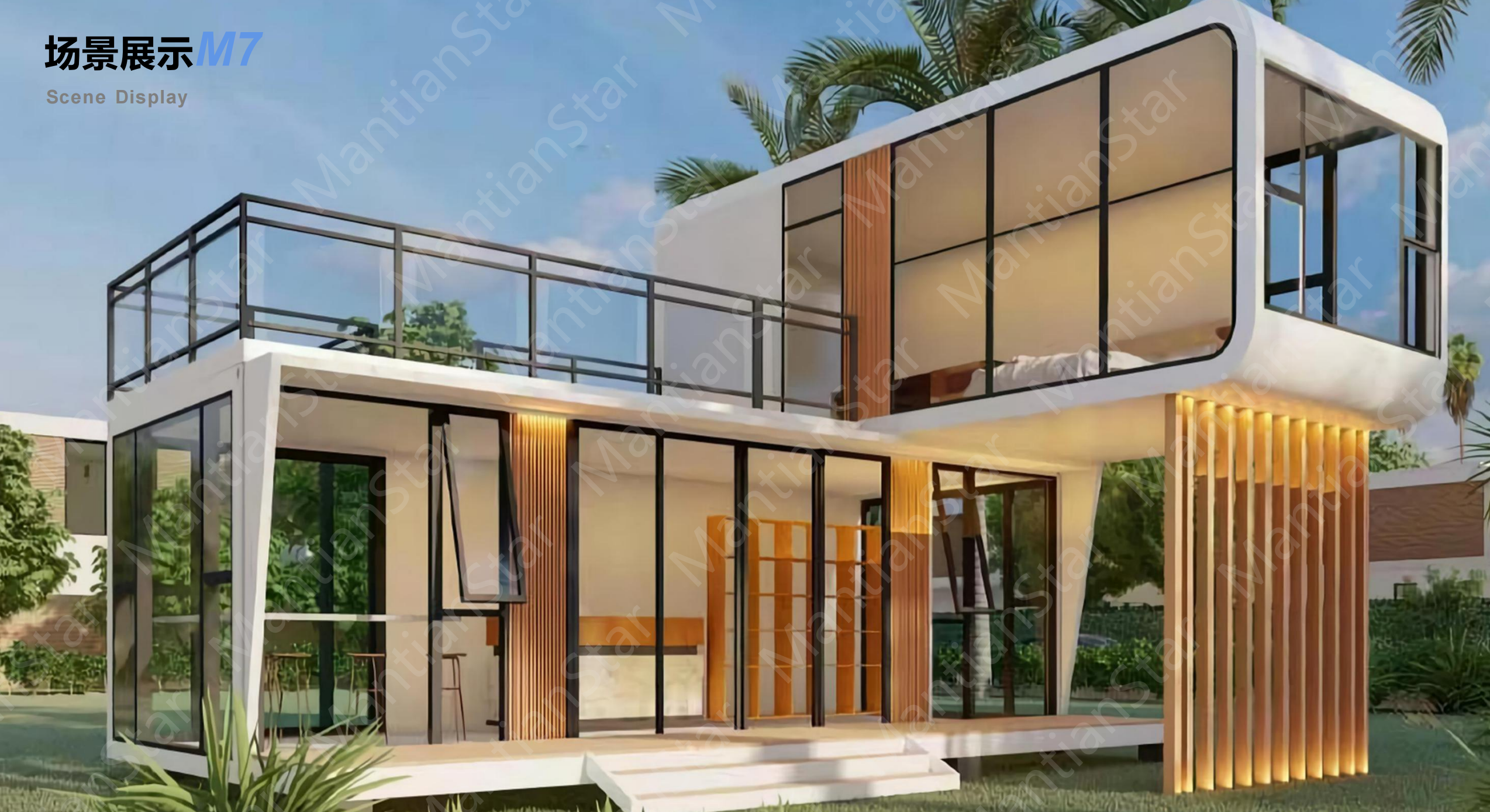 Double Apple Pod Prefab Houses Eco-Friendly Lightweight Capsule Hotel Room Waterproof and Safe Sleeping for Parks Courtyards