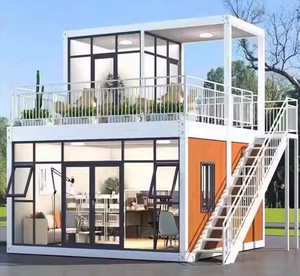 Residential Container Mobile Room Fast LCL Export Trade Simple Activity Board Equipment Flat Pack Steel House Office Building