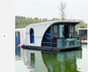 Water Aluminum Floating House Boat Accommodation Multi-functional Capsule House Living Room Shore Fishing Platform Camping Space