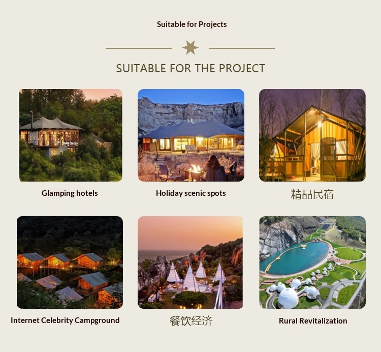 Internet-Famous Camping Pc Starry Sky Room Homestay Family Play Outdoor Tent Movable Rooftop Restaurant Bubble House