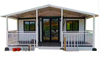 Double-wing Folding Movable Container House Herringbone Top Modern Design Breathable Three-in-One Expansion Box Workshop Office