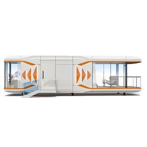 Internet-Famous New Outdoor Residential Space Capsule Mobile Home Movable Star-Viewing Room Apple Capsule Villa-Made of Steel