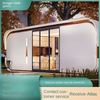 Aluminum Alloy Star Room Space Capsule Mobile Outdoor Homestay Sun Room Sunshade House Hotels Factory Assembly Apple Steel Villa