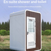 Steel Mobile Environmental Protection Public Toilet for Apple Warehouse and Scenic Area Integrated Temporary Use