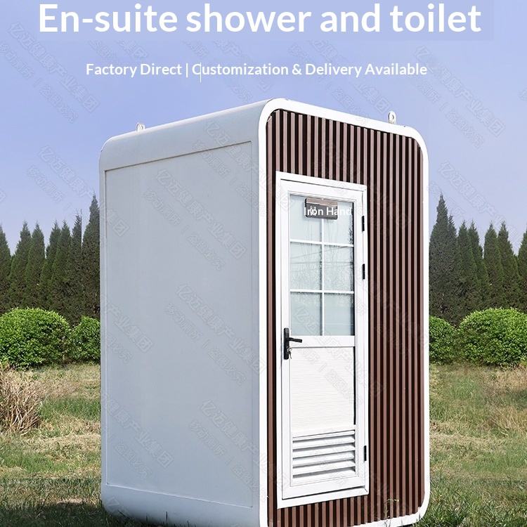Steel Mobile Environmental Protection Public Toilet for Apple Warehouse and Scenic Area Integrated Temporary Use