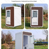 Steel Mobile Environmental Protection Public Toilet for Apple Warehouse and Scenic Area Integrated Temporary Use