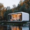 Apple Cabin Modern Breathable Square Single-layer Steel Structure Container Material Apartment House Outdoor Mobile Scenic Area