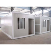 Waterproof Flame Retardant Folding Steel Rectangular Activity House with Integrated Container and Quick LCL