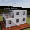Dual-Deck Durable Steel Container for Residential Simple Office Scenic Area Living Integrated Package Box for House Double-Deck