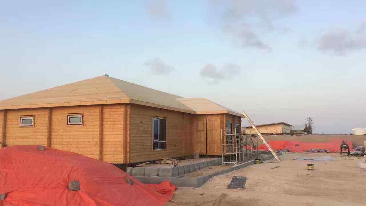 Prefabricated Modern Garden Building, Mini Tiny House, Light Steel Villa, Luxury Style With Kitchen and Bathroom.