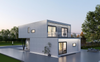 Minimalist Elegant Modular house with precast reinforced concrete walls and light‑steel roof