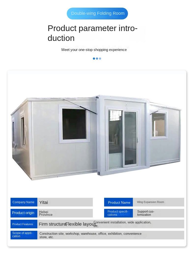 Dual-Wing Residential Container House Integrated Mobile Dormitory Board House Minimalist Decoration for Hotels Schools Bedrooms