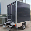 Custom Modern Steel Mobile Toilet Trailer for Outdoor Activities Luxury Environmental Protection Baby Diaper Table