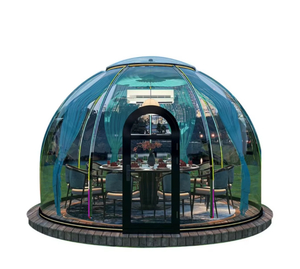 360&deg; Panoramic Transparent Tent for Mobile Spherical Starry Sky Room Homestays for Outdoor Park Restaurants Scenic Areas Camping