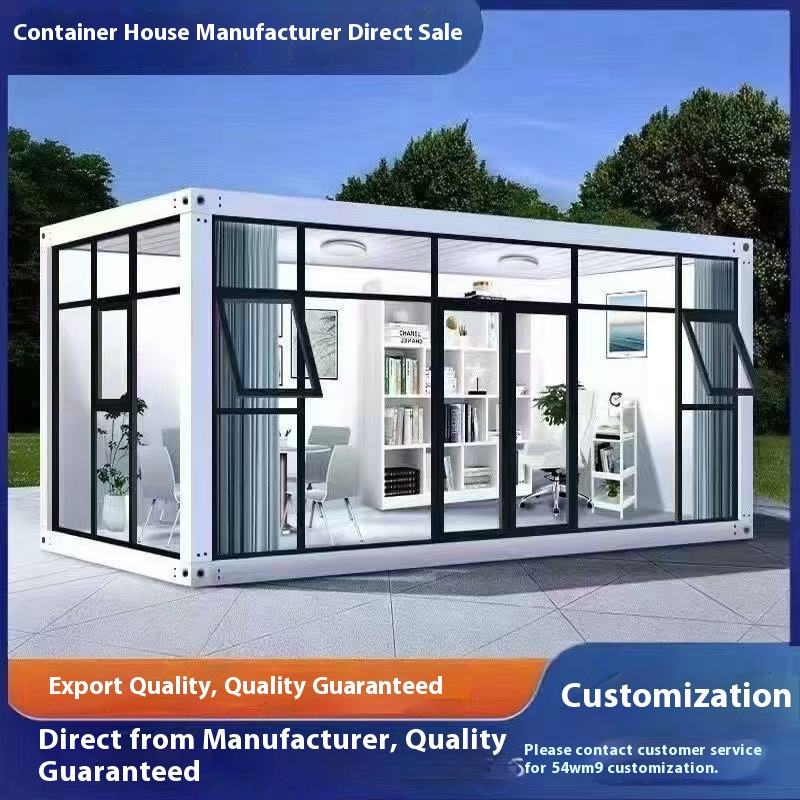 Residential Container Mobile Room Fast LCL Export Trade Simple Activity Board Equipment Flat Pack Steel House Office Building