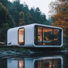 Apple Cabin Modern Breathable Square Single-layer Steel Structure Container Material Apartment House Outdoor Mobile Scenic Area