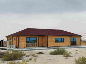 Prefabricated Modern Garden Building, Mini Tiny House, Light Steel Villa, Luxury Style With Kitchen and Bathroom.